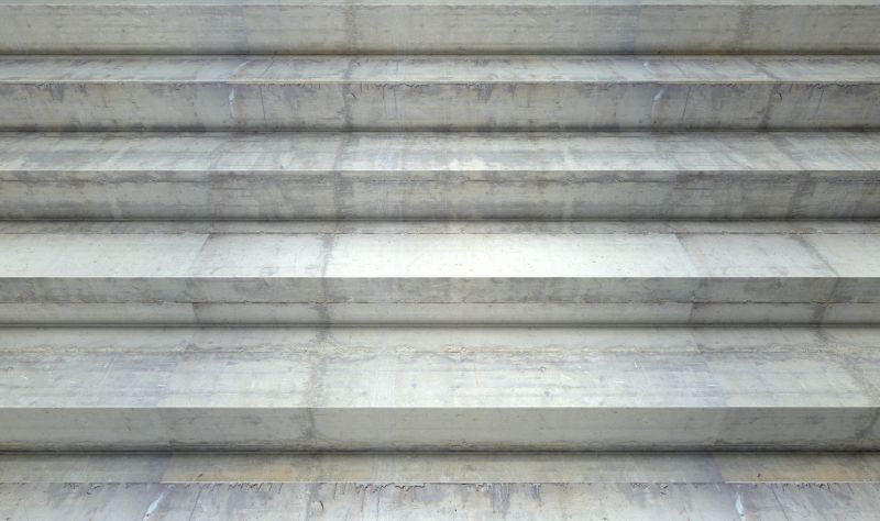 Cement Steps Installation