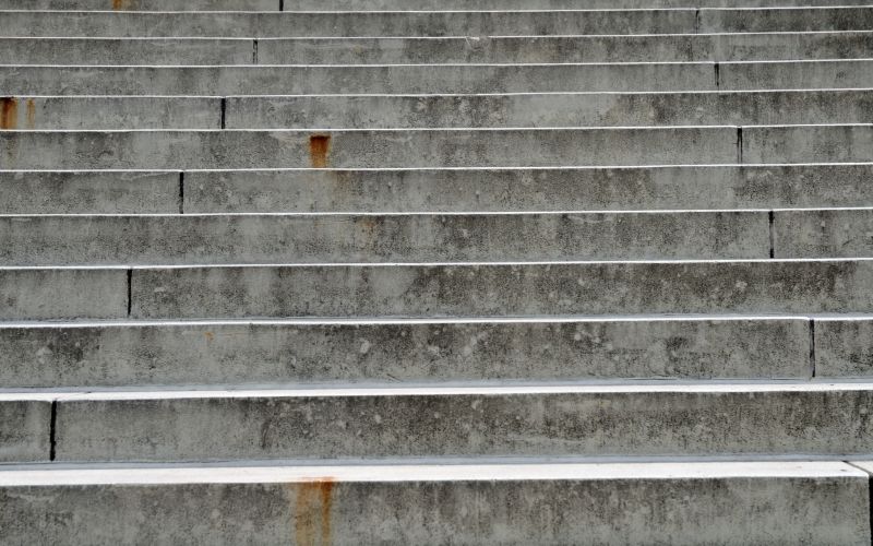 Concrete Stairway Installation